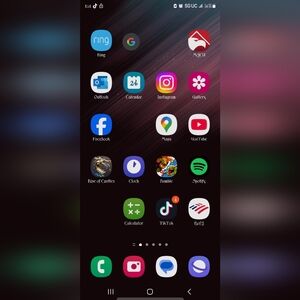 Samsung s22 ultra tiktok installed